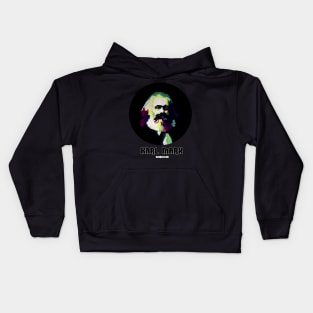 Karl Marx Kids Hoodie